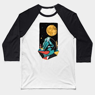 beautiful mermaids moonlight Baseball T-Shirt